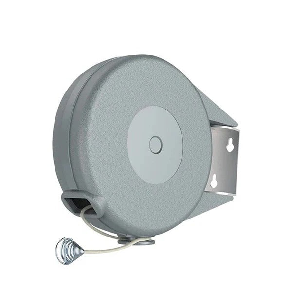 Retractable Clothesline with Swivel Base and Automatic Retraction, 472 Inches