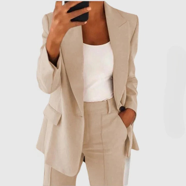Sophisticated Style Chic Blazer Set