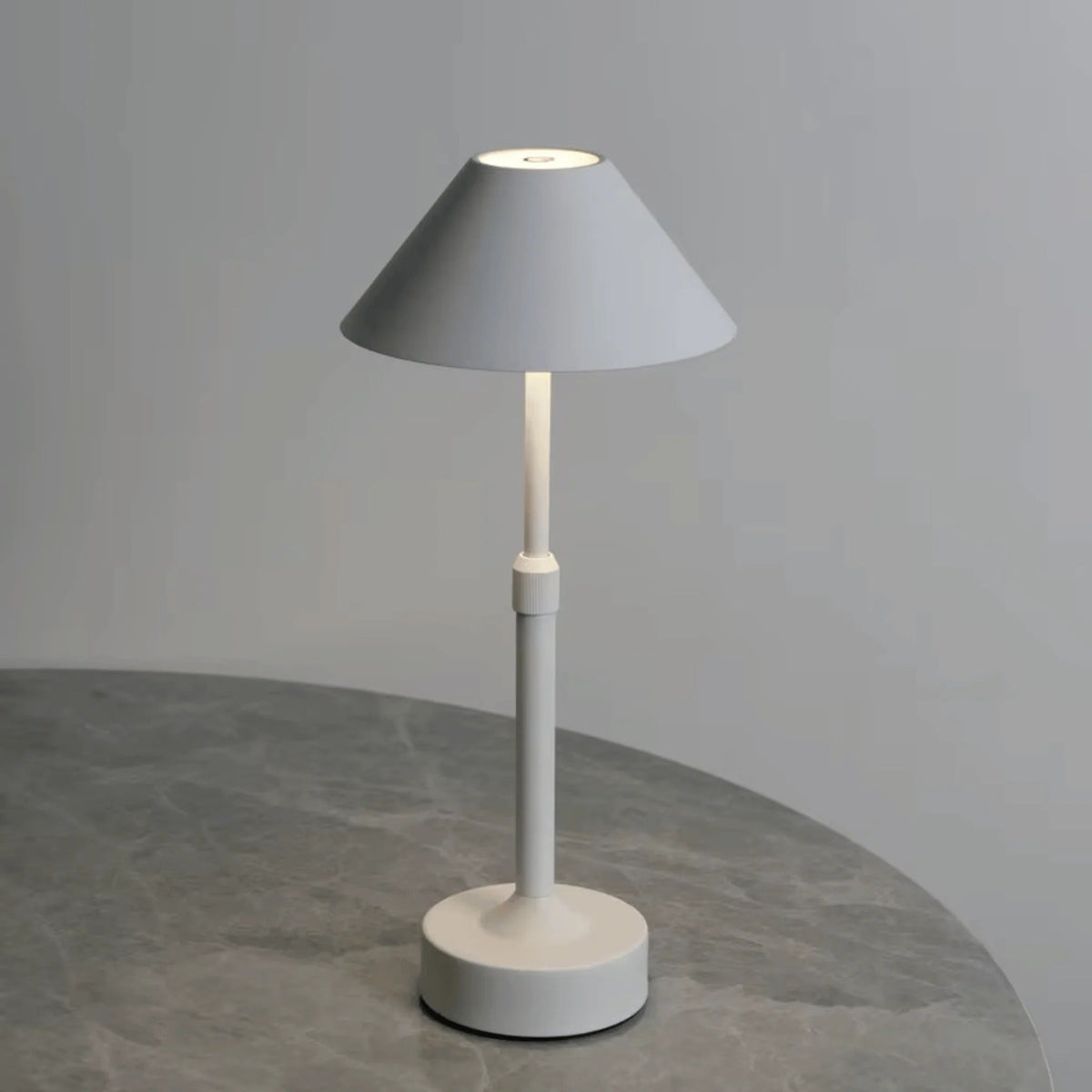 Telescopic Cordless Dimmable Table Lamp, LED, Height Adjustable, Rechargeable