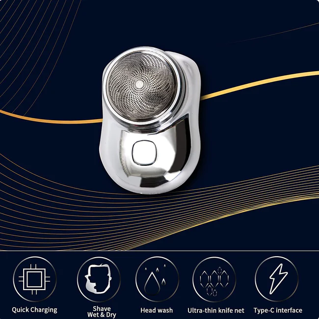 The Pocket-Sized Shaver: Mini-Shave Portable Electric Razor