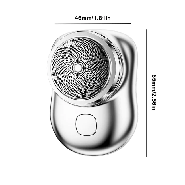 The Pocket-Sized Shaver: Mini-Shave Portable Electric Razor