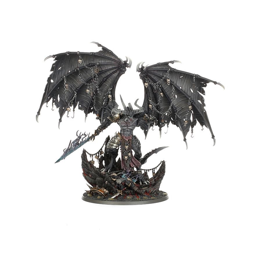 Warhammer Age of Sigmar Be’lakor The Dark Master Miniature Model Kit – Chaos Daemon Prince Collectible Figure for Warhammer Age of Sigmar & Warhammer 40,000