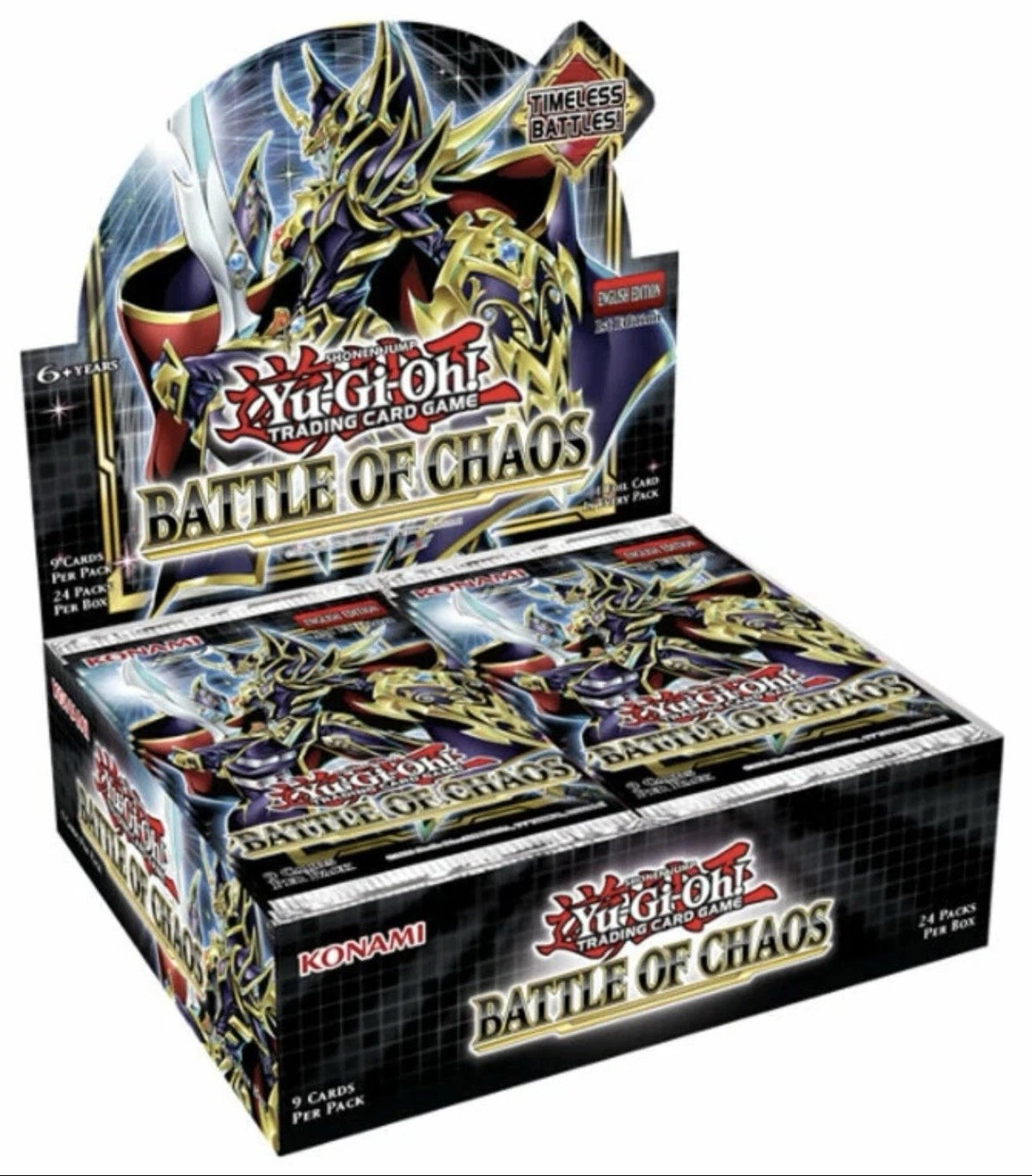 Yu-Gi-Oh! TCG Battle of Chaos Booster Box – 24 Trading Card Packs