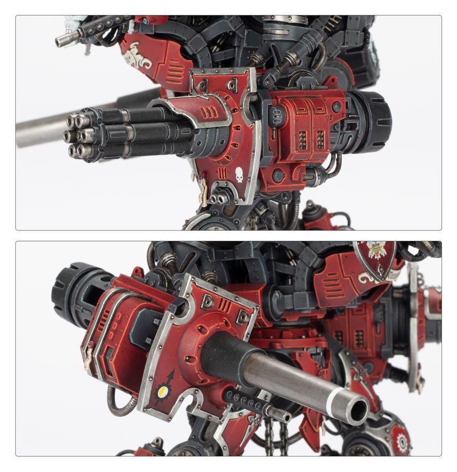 Warhammer 40K Imperial Knights Knight Questoris Model Kit – Multipart Plastic War Machine Figure with 6 Build Configurations for Warhammer 40,000 Armies