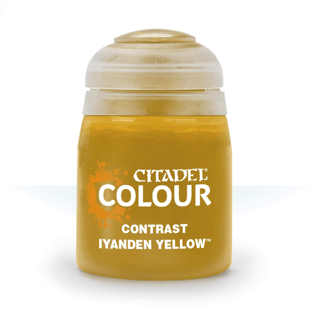 Warhammer Iyanden Yellow 18ml Paint for Miniatures Tabletop Models and Hobby Projects