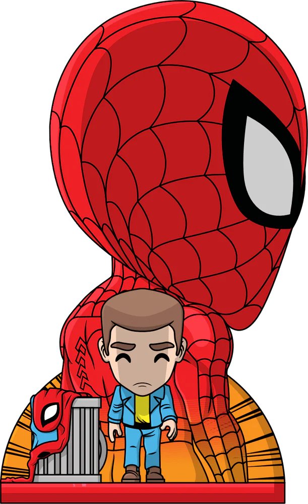 The Amazing Spider-Man #50 Youtooz Spider-Man Collection - 4.4" Collectible Vinyl Figure #1 in Window Display Box