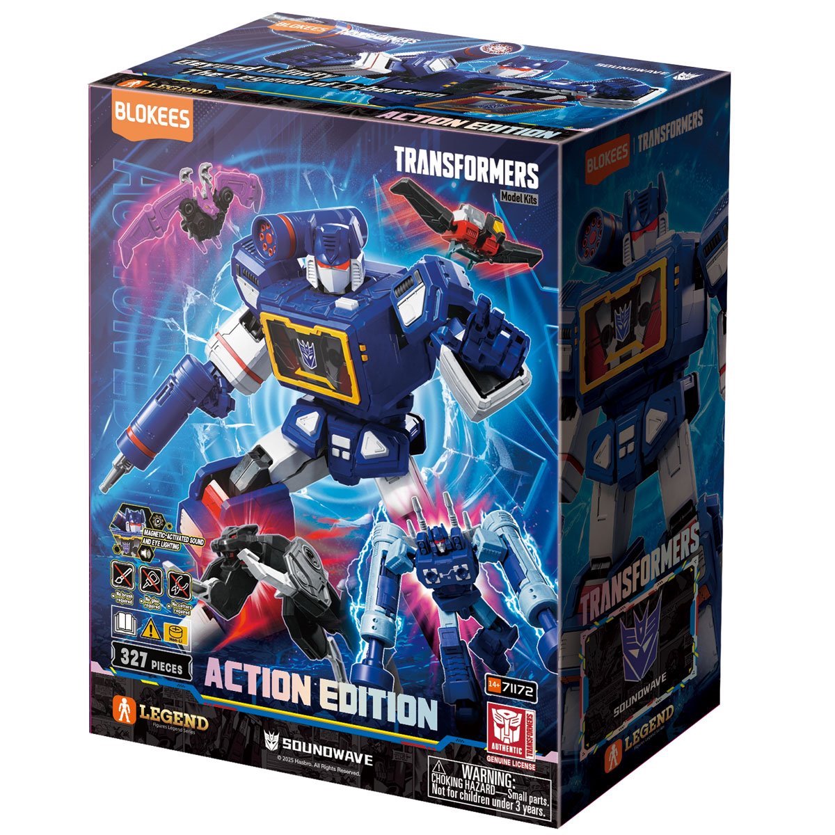 Transformers Action Edition G1 Soundwave AE03 Blokees