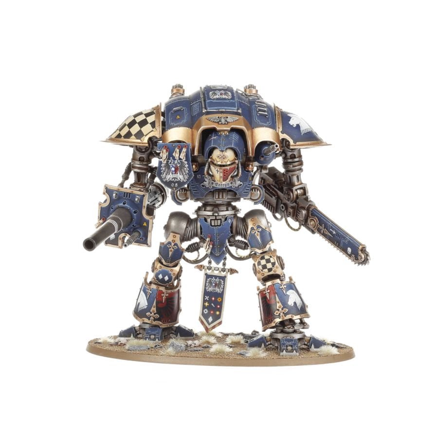 Warhammer 40K Imperial Knights Knight Questoris Model Kit – Multipart Plastic War Machine Figure with 6 Build Configurations for Warhammer 40,000 Armies