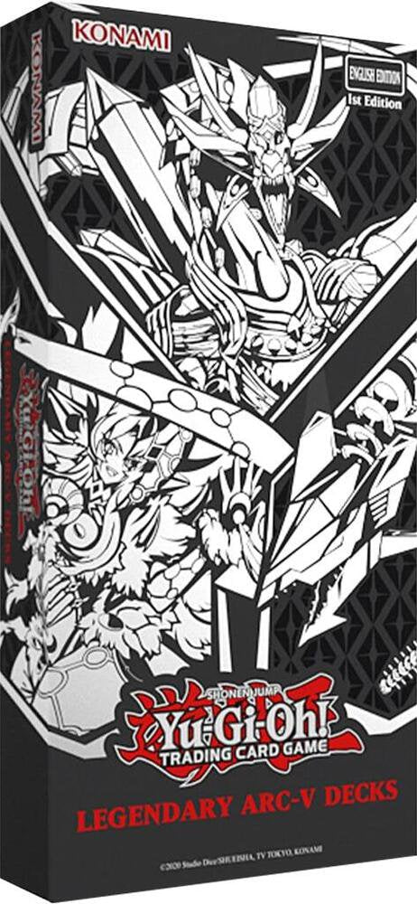 Yu-Gi-Oh! TCG 1st Edition Shonen Jump Legendary Arc-V Decks English Box Set