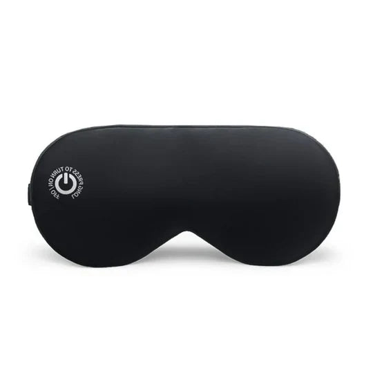 Rechargeable Heated Eye Mask with 3 Heat Modes and Removable Silk Cover