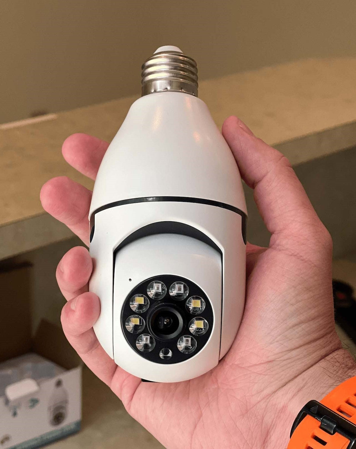 Security Light Bulb Camera - Lightbulb Security Camera