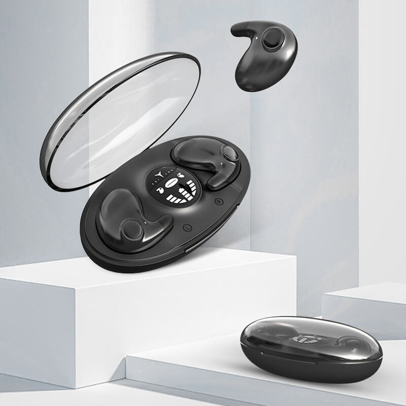 Sleep Earbuds with Flat Ergonomic Fit and Wireless 5.3 Connectivity, IPX5 Sweat Resistant